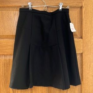 Pink Tartan black wool skirt NWT